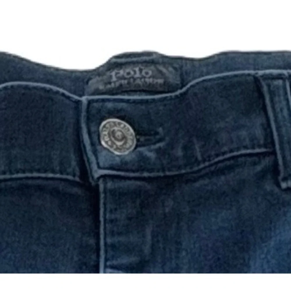 Lauren R.L. Tompkins Skinny Jeans Women Sz. 32 Dark Wash Designer Comfort Casual